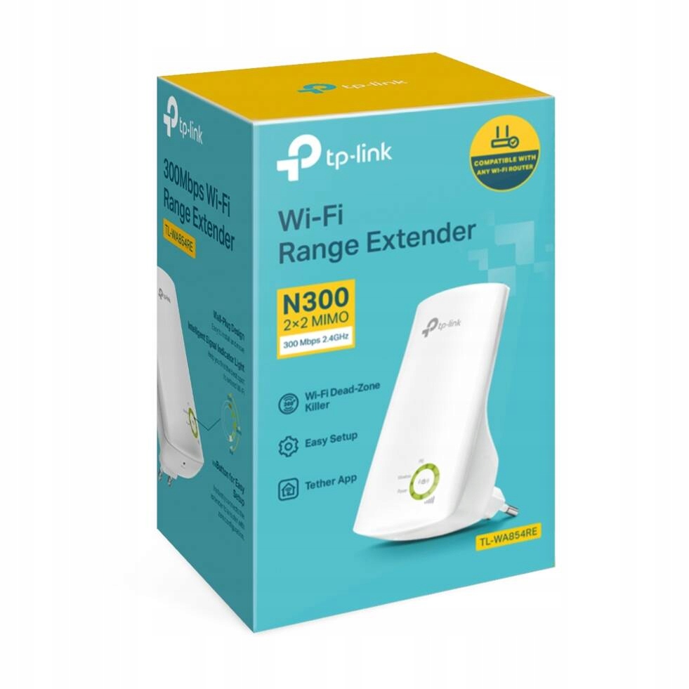 Zosilňovač Wi-Fi signálu TP-Link TL-WA854RE